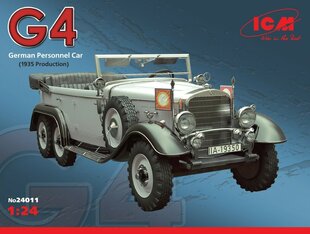 Сборная модель ICM 24011 Typ G4 (1935 production), German Personnel Car 1/24 цена и информация | Склеиваемые модели | 220.lv