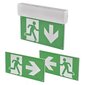 LED EXIT sign LED 230V AC 3W 30lm 3h., MT, EMOS cena un informācija | Iebūvējamās lampas, LED paneļi | 220.lv