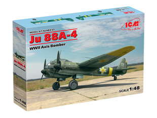 Сборная модель ICM 48237 Ju 88A-4, WWII Axis Bomber 1/48 цена и информация | Склеиваемые модели | 220.lv