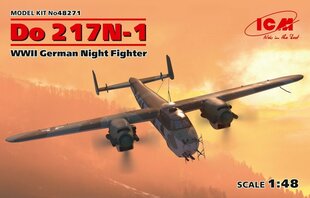 Сборная модель ICM 48271 Do 217N-1, WWII German Night Fighter 1/48 цена и информация | Склеиваемые модели | 220.lv