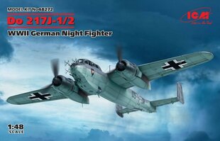 Сборная модель ICM 48272 Do 217J-1/2, WWII German Night Fighter 1/48 цена и информация | Склеиваемые модели | 220.lv