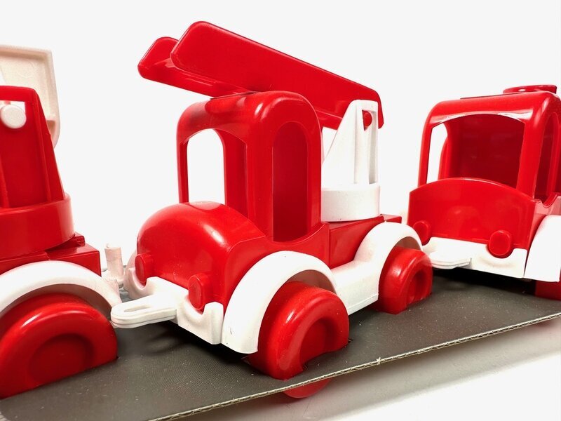 Rotaļu ugunsdzēsēju auto komplekts цена и информация | Rotaļlietas zēniem | 220.lv