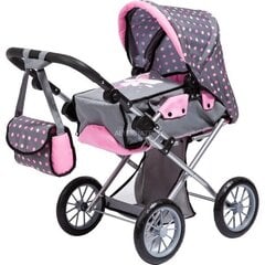 Кукольная коляска Dolls Pram City Star fairy grey 13666AA/4 цена и информация | Игрушки для девочек | 220.lv