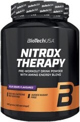 Biotech USA Nitrox Therapy, 680 g cena un informācija | Uztura bagātinātāji enerģijai | 220.lv