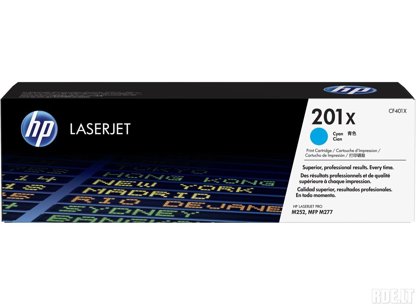 HP 201X Tonercartridge cyan 2.300 pages standard capacity цена и информация | Kārtridži lāzerprinteriem | 220.lv