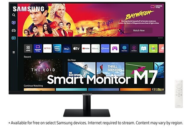 Samsung S32BM700UU - M70B Series - LED monitor - 4K - 32" - HDR цена и информация | Monitori | 220.lv