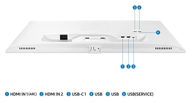 Samsung LS32BM701UUXEN цена и информация | Monitori | 220.lv