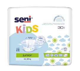 Подгузники Seni Kids Junior (11-20 кг), 30 шт. цена и информация | Подгузники | 220.lv