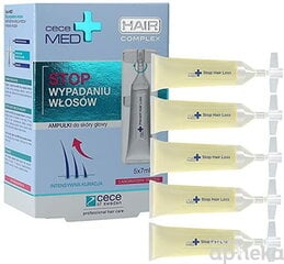 CECE MED Hair Complex pret matu izkrišanas amp. 5x7ml цена и информация | Первая помощь | 220.lv