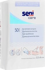 SENI Care cimdi bez plēves 50gab. cena un informācija | Medicīniskā aprūpe | 220.lv