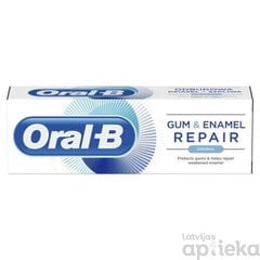 ORAL-B zobu pasta Gum & Enamel Repair Original 75ml цена и информация | Зубные щетки, пасты | 220.lv