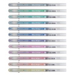 Gela pildspalvu komplekts Sakura Stardust Glitter, 12 krāsas cena un informācija | Modelēšanas un zīmēšanas piederumi | 220.lv