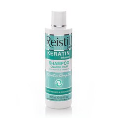 REISTILL Keratin Infusion restrukturējošs šampūns raupjiem matiem 250ml cena un informācija | Šampūni | 220.lv