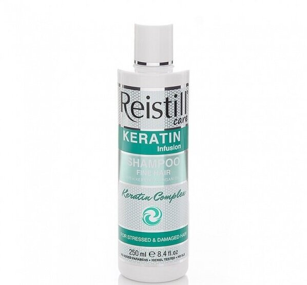 REISTILL Keratin Infusion restrukturējošs šampūns smalkiem matiem 250ml цена и информация | Šampūni | 220.lv