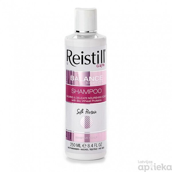 REISTILL Balance SOS nomierinošs šampūns jutīgai galvas ādai 250ml cena un informācija | Šampūni | 220.lv