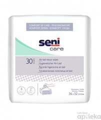 SENI CARE Air-Laid salvetes 30gab. цена и информация |  Одноразовые пеленки и влажные салфетки | 220.lv