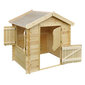 Bērnu koka rotaļu namiņš Timbela M516-1 цена и информация | Bērnu rotaļu laukumi, mājiņas | 220.lv