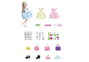 Apģērbu komplekts un citi aksesuāri lellēm cena un informācija | Rotaļlietas meitenēm | 220.lv