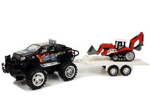 Apvidus auto ar traktoru un ekskavatoru. cena un informācija | Rotaļlietas zēniem | 220.lv