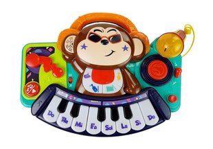 DJ Monkey interaktīvās klavieres mazuļiem cena un informācija | Rotaļlietas zīdaiņiem | 220.lv