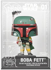 Figūriņa Funko POP! Die-cast Star wars Boba Fett Exclusive cena un informācija | Datorspēļu suvenīri | 220.lv