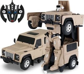 Rastar Land Rover Transformer 1:14 2.4GHz RTR, dzeltens cena un informācija | Rotaļlietas zēniem | 220.lv