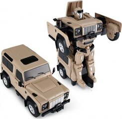 Rastar Land Rover Transformer 1:14 2.4GHz RTR желтый цена и информация | Игрушки для мальчиков | 220.lv