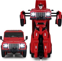 Rastar Land Rover Transformer 1:14 2.4GHz RTR, sarkans cena un informācija | Rotaļlietas zēniem | 220.lv
