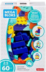 Būvējamie kluči Mega Bloks Fisher Price, 60gab., 3+ cena un informācija | MEGA BLOKS Rotaļlietas, bērnu preces | 220.lv