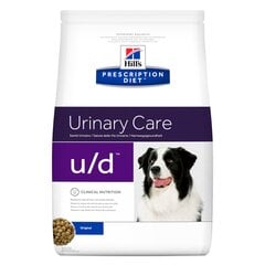 Hill's PRESCRIPTION DIET u / d sausā suņu barība, 4 kg cena un informācija | Sausā barība suņiem | 220.lv