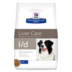 Hill's Prescription Diet Canine l/d sausā barība suņiem, 10 kg cena un informācija | Sausā barība suņiem | 220.lv