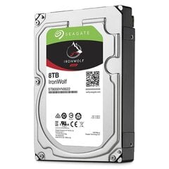 HDD Seagate NAS IronWolf 8TB 3,5" ST8000VN004 цена и информация | Внутренние жёсткие диски (HDD, SSD, Hybrid) | 220.lv