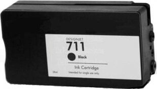 DHP 711BK CZ133A tintes kasetne Dore saderīga BK - cena un informācija | Tintes kārtridži | 220.lv