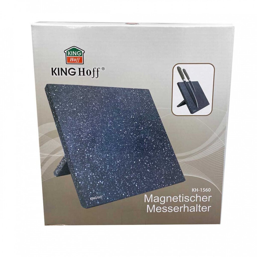Magnētiskais bloka statīvs nažiem KINGHOFF KH-1560 cena un informācija | Naži un to piederumi | 220.lv