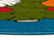 Hanse Home bērnu paklājs Santa and Rudolph, zils, 133 cm cena un informācija | Paklāji | 220.lv