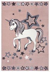 Hanse Home bērnu paklājs Unicorn Dream, rozā, 160x230 cm cena un informācija | Paklāji | 220.lv