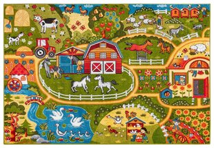 Hanse Home детский ковер Farm Living, зеленый, 80x150 см цена и информация | Ковры | 220.lv