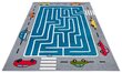 Hanse Home bērnu paklājs Labyrinth Race, zili balts, 80x150 cm cena un informācija | Paklāji | 220.lv