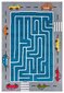 Hanse Home bērnu paklājs Labyrinth Race, zili balts, 80x150 cm цена и информация | Paklāji | 220.lv