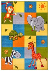 Детский ковер Hanse Home Patchwork Zoo, разные цвета, 80x150 см цена и информация | Ковры | 220.lv