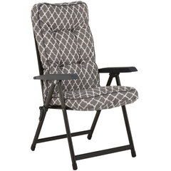 Уличный стул PATIO Lena, черный/коричневый цена и информация | Садовые стулья, кресла, пуфы | 220.lv