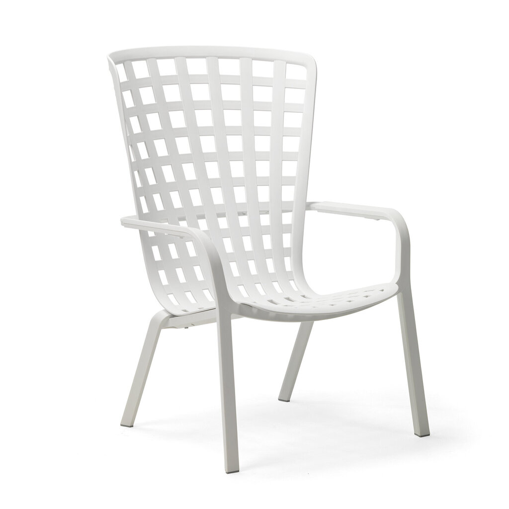 Āra krēsls NARDI Folio, balts cena un informācija | Dārza krēsli | 220.lv