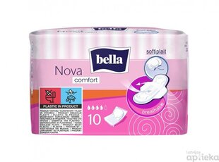 BELLA Nova classic higiēniskās paketes 10gab. cena un informācija | Tamponi, higiēniskās paketes, ieliktnīši | 220.lv