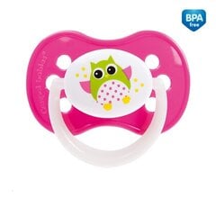 Силиконовая симметричная соска CANPOL BABIES Owl 18 мес.+ 22/570 цена и информация | Соски на бутылочку | 220.lv