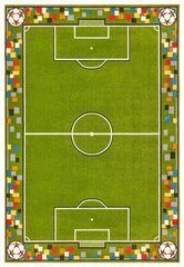 Детский ковер Hanse Home Soccer Pitch, зеленый, 120x170 см цена и информация | Ковры | 220.lv