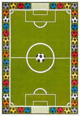 Hanse Home bērnu paklājs Football Stadium, zaļš, 160x230 cm cena un informācija | Paklāji | 220.lv