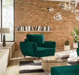 Кресло NORE Megis, темно-зеленое цена и информация | Кресла в гостиную | 220.lv
