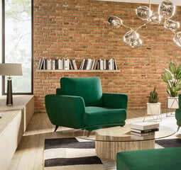 Кресло NORE Megis, зеленое цена и информация | Кресла в гостиную | 220.lv