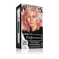 Ilgnoturīga matu krāsa L'Oréal Paris Preference Vivid Colors, 9.213 Rose Gold cena un informācija | Matu krāsas | 220.lv