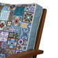 Spilvens krēslam Floriane Garden YM1298, zils cena un informācija | Krēslu paliktņi | 220.lv